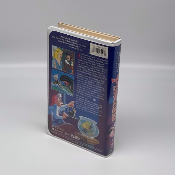 PINOCCHIO WALT DISNEY MASTERPIECE VHS - Picture 4 of 10